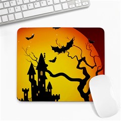 Halloween Night Terrors Large Mousepad by Ket1n9