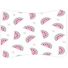 Watermelon Wallpapers  Creative Illustration And Patterns Velour Seat Head Rest Cushion by Ket1n9