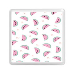 Fresh Watermelon Slices Texture Memory Card Reader (square) by Ket1n9