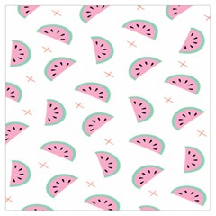 Seamless Background With Watermelon Slices Lightweight Scarf  by Ket1n9