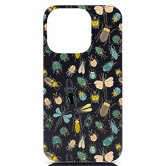 Insect Animal Pattern Iphone 14 Pro Black Uv Print Case by Ket1n9