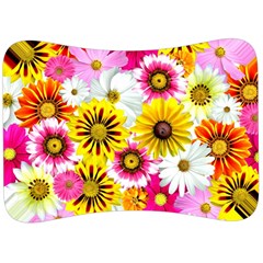 Flowers Blossom Bloom Nature Plant Velour Seat Head Rest Cushion by Hannah976