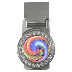 Swirl Vortex Emoji Cyclone Motion Money Clips (cz)  by Paksenen