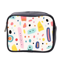 Abstract Seamless Colorful Pattern Mini Toiletries Bag (two Sides)