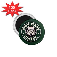 Stormtrooper Coffee 1 75  Magnets (100 Pack)  by Cendanart