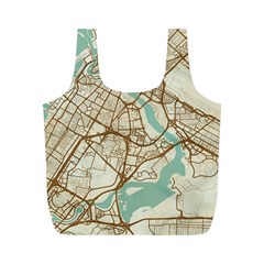 Mapart Dubai Map Full Print Recycle Bag (m) by Proyonanggan