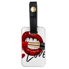 Adobe Express 20220717 1721280 9235749027681339 Fashion-printed-clothing-accessories (1) Luggage Tag (one Side) by sunkissedallure