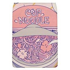 Ramen Kawaii Aesthetic Pink Removable Flap Cover (s) by Cemarart