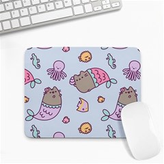 Pusheen Cat Cute Small Mousepad by Grandong