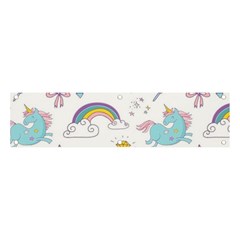 Unicorn Diamond Rainbow Shooting Star Banner And Sign 4  X 1  by Grandong