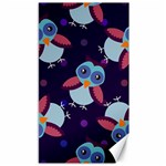 Owl Pattern Background Canvas 40  x 72  39.28 x69.23  Canvas - 1