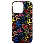 Dead Head Deadhead Grateful Dead iPhone 14 Pro Max Black UV Print Case Front