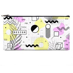 Graphic Design Geometric Background Pencil Case by Grandong