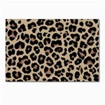 Leopard Animal Skin Patern Postcards 5  x 7  (Pkg of 10) Front