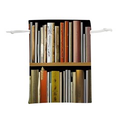 Book Nook Books Bookshelves Comfortable Cozy Literature Library Study Reading Reader Reading Nook Ro Lightweight Drawstring Pouch (m) by Maspions