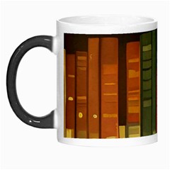 Books Bookshelves Library Fantasy Apothecary Book Nook Literature Study Morph Mug by Grandong