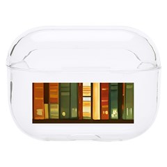 Books Bookshelves Library Fantasy Apothecary Book Nook Literature Study Hard Pc Airpods Pro Case by Grandong