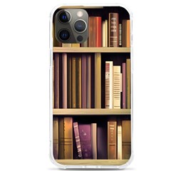 Books Bookshelves Office Fantasy Background Artwork Book Cover Apothecary Book Nook Literature Libra Iphone 12 Pro Max Tpu Uv Print Case by Grandong