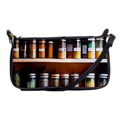 Alcohol Apothecary Book Cover Booze Bottles Gothic Magic Medicine Oils Ornate Pharmacy Shoulder Clutch Bag by Grandong