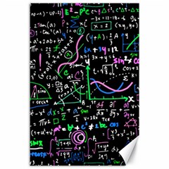 Math Linear Mathematics Education Circle Background Canvas 24  X 36  by Apen