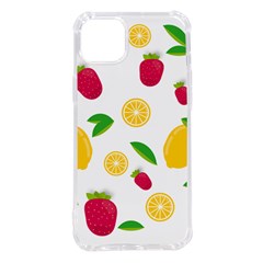 Strawberry Lemons Fruit Iphone 14 Plus Tpu Uv Print Case by Askadina