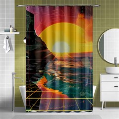 Pretty Art Nice Shower Curtain 48  X 72  (small)  by Maspions