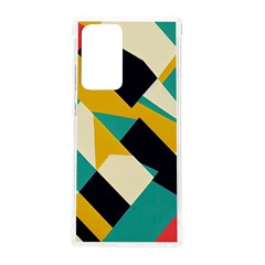 Geometric Pattern Retro Colorful Abstract Samsung Galaxy Note 20 Ultra Tpu Uv Case by Bedest