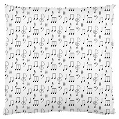 Music Notes Background Wallpaper 16  Baby Flannel Cushion Case (two Sides) by Bajindul