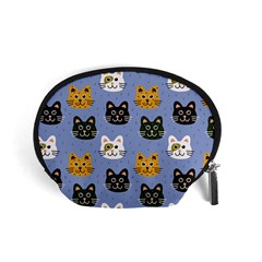 Cat Cat Background Animals Little Cat Pets Kittens Accessory Pouch (small) by Maspions