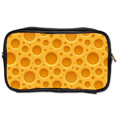 Cheese Texture Food Textures Toiletries Bag (one Side) by nateshop