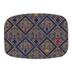 Pattern Seamless Antique Luxury Mini Square Pill Box by Maspions