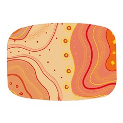 Lines Abstract Colourful Design Mini Square Pill Box by Maspions