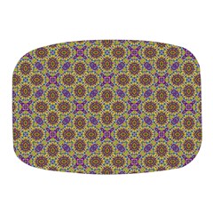 Art Illustrations Background Pattern Mandala Seamless Mini Square Pill Box by Maspions