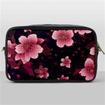 Flower Sakura Bloom Toiletries Bag (One Side) Front