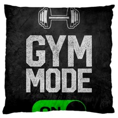 Gym Mode Large Cushion Case (two Sides) by Store67