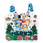 Bluey birthday Full Print Recycle Bag (XXL) Front