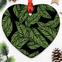 Background Pattern Leaves Texture Ornament (heart) by Maspions