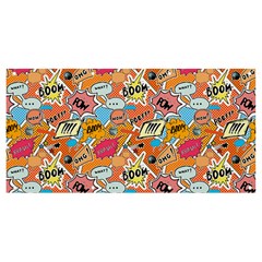 Pop Culture Abstract Pattern Banner And Sign 8  X 4  by designsbymallika