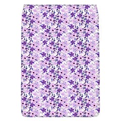 Purple Flowers 001 Removable Flap Cover (l) by DinkovaArt