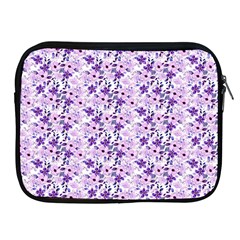 Purple Flowers 001 Apple Ipad 2/3/4 Zipper Cases by DinkovaArt