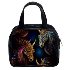 Pattern 5 Classic Handbag (two Sides) by 2607694a