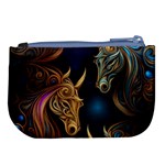 pattern with horses Large Coin Purse Back