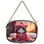 Cat 2 Chain Purse (Two Sides) Front