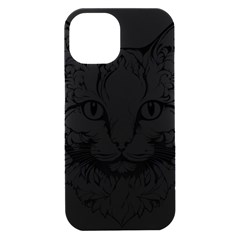 Cat - Artistic Paper Cut Iphone 15 Plus Black Uv Print Pc Hardshell Case by 2607694c