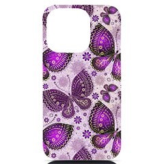 Butterflies Butterfly Insect Nature Iphone 14 Pro Black Uv Print Case by Proyonanggan