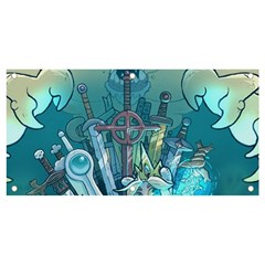 Adventure Time Lich Banner And Sign 4  X 2  by Bedest
