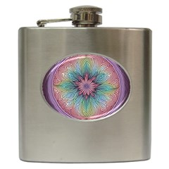 Orange3 Pattern 4 Hip Flask (6 Oz) by 2607694c