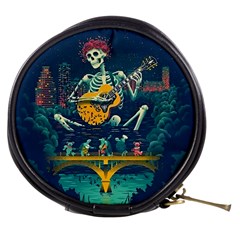 Grateful Dead Singing Skeleton Mini Makeup Bag by Bedest