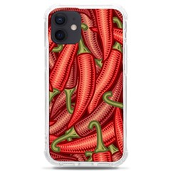 Seamless-chili-pepper-pattern Iphone 12 Mini Tpu Uv Print Case	 by Ket1n9