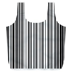 Barcode Pattern Full Print Recycle Bag (xxl) by Ket1n9